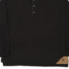 Vintage black Chase Authentics Long Sleeve Polo Shirt - mens x-large