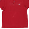 Vintage red Burberry London Polo Shirt - mens large