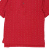 Vintage red Burberry Polo Shirt - mens large