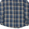 Vintage navy Timberland Flannel Shirt - mens x-large