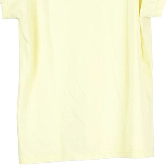 Vintage yellow Bootleg Lacoste T-Shirt - womens medium