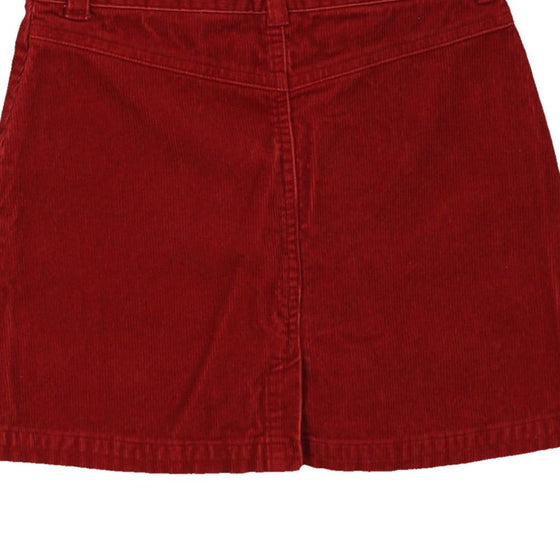 Vintage red Age 8 Gymboree Skirt - girls 24" waist