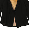 Cavalli Class Embroidered Blazer - Small Navy Cotton Blend