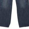 Popeye Moschino Jeans Embroidered Jeans - 33W UK 12 Blue Cotton