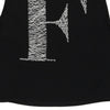 Gianfranco Ferre Cropped Cami Top - Large Black Nylon