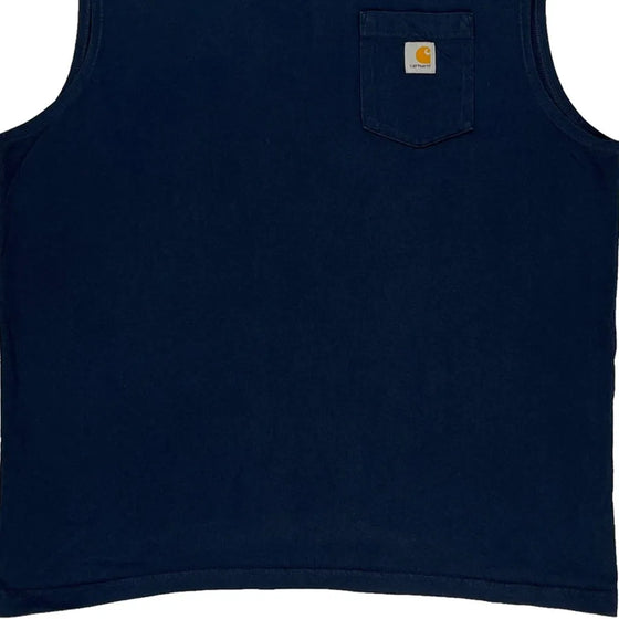 Carhartt Vest - 2XL Navy Cotton