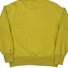 Tommy Jeans Graphic Sweatshirt - Medium Yellow Cotton