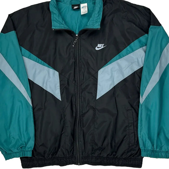 Nike Jacket - XL Black Nylon