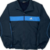 Adidas Track Jacket - Medium Black Polyester