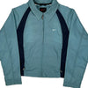 Nike Track Jacket - Small Blue Polyester