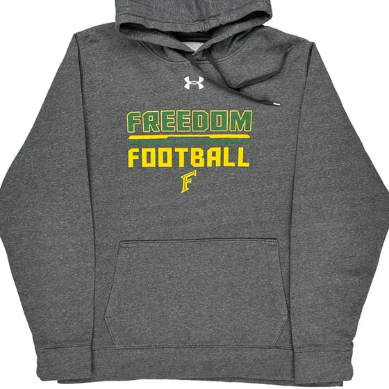 Freedom Football Under Armour Graphic Hoodie - Large Grey Polyester