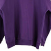 Vintage purple Hanes Sweatshirt - womens x-large