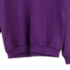 Vintage purple Fruit Of The Loom Sweatshirt - womens medium