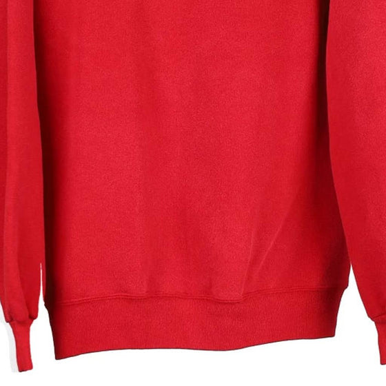 Vintage red Jerzees Sweatshirt - womens medium