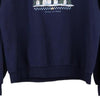 Vintage navy Artisians Sweatshirt - womens large