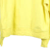 Vintage yellow Reverse Weave Champion Hoodie - mens x-large