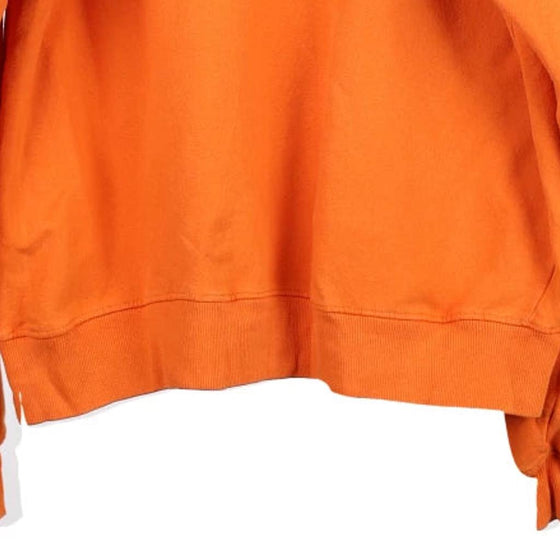 Vintage orange Champion Sweatshirt - mens medium