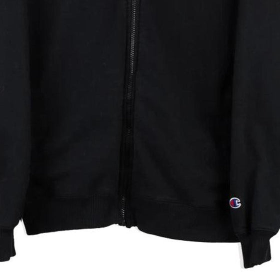 Vintage black Champion Zip Up - mens large