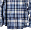 Vintage blue Unbranded Flannel Shirt - mens x-large