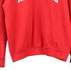 Vintage red University of Wisconsin, River Falls Mv Sport Sweatshirt - mens medium