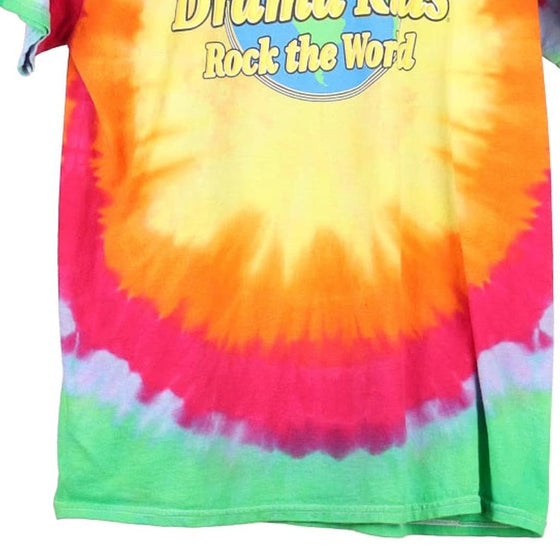 Vintage multicoloured Drama Kids International Dyenomite T-Shirt - mens medium