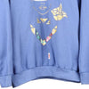 Vintage blue Fruit Of The Loom Sweatshirt - womens x-large