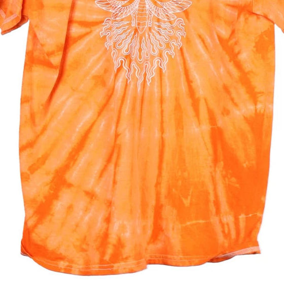 Vintage orange Firefly Glass T-Shirt - mens small