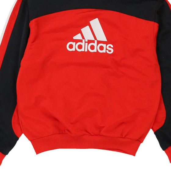 Vintage red Age 11-12 Adidas Track Jacket - boys medium