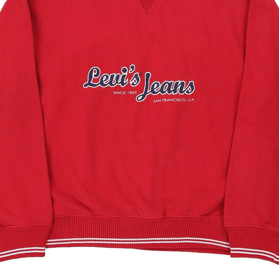 Vintage red Levis Sweatshirt - womens small