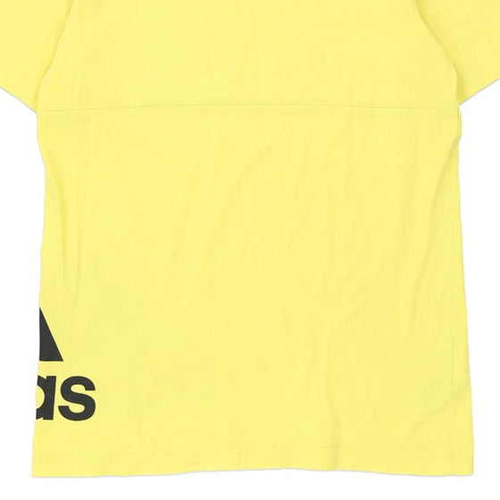 Vintage yellow Age 15-16 Adidas T-Shirt - boys x-large