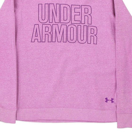 Vintage pink Age 12-14 Under Armour Sweatshirt - girls x-large