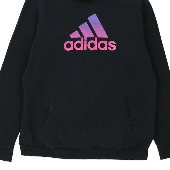 Vintage black Adidas Hoodie - womens large