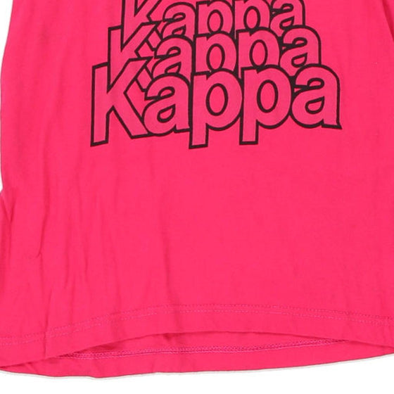 Vintage pink Age 10 Kappa Vest - girls medium