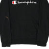 Vintage black Age 11 Champion Hoodie - boys medium