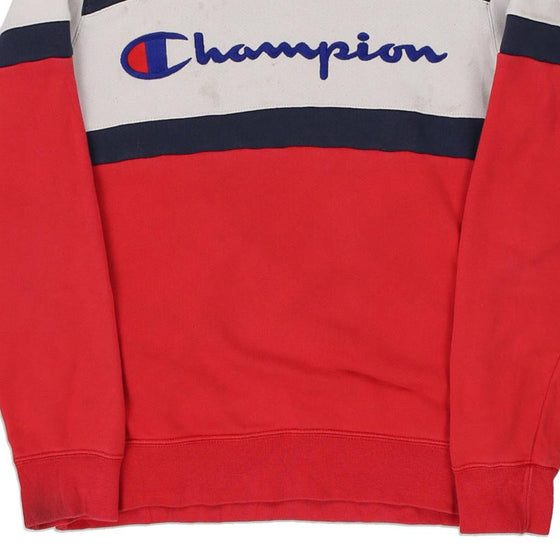 Vintage block colour Age 16 Champion Sweatshirt - boys small