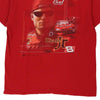 Vintage red Dale Jr 8 Nascar T-Shirt - mens xx-large