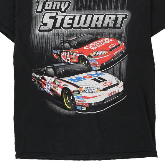 Vintage black Tony Stewart 14 Nascar T-Shirt - mens xx-large