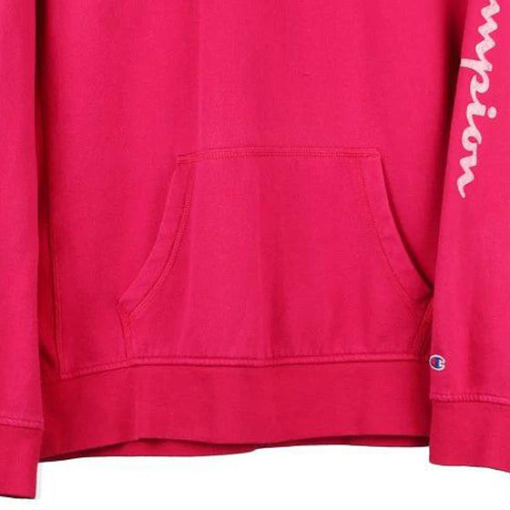 Vintage pink Champion Hoodie - womens x-large