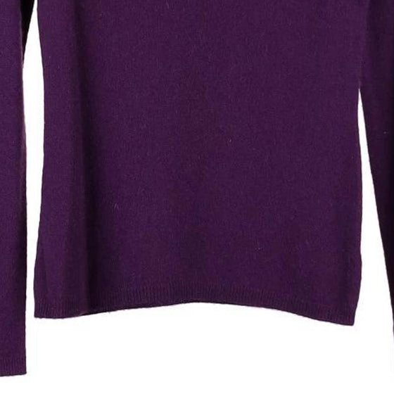 Vintage purple Charter Club Rollneck - womens x-small