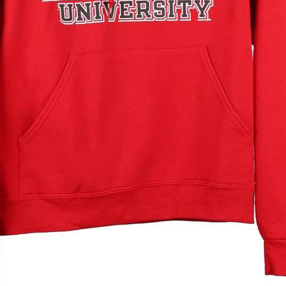 Vintage red Eastern Washington University Jerzees Hoodie - mens small