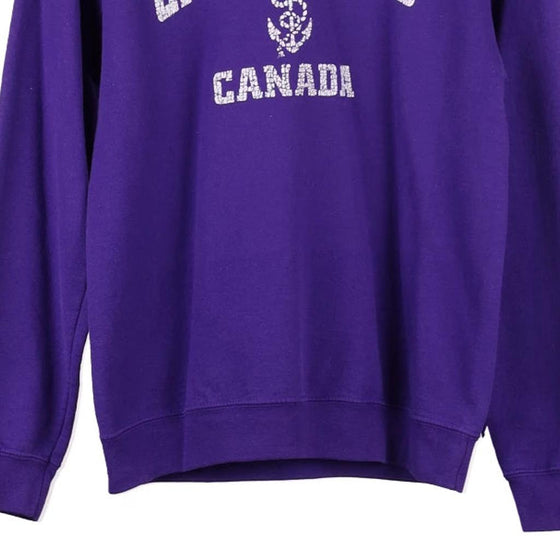 Vintage purple Grand Bend, Canada Gildan Sweatshirt - mens small