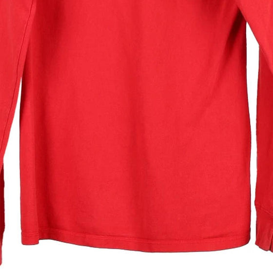 Vintage red Champion Long Sleeve T-Shirt - mens small