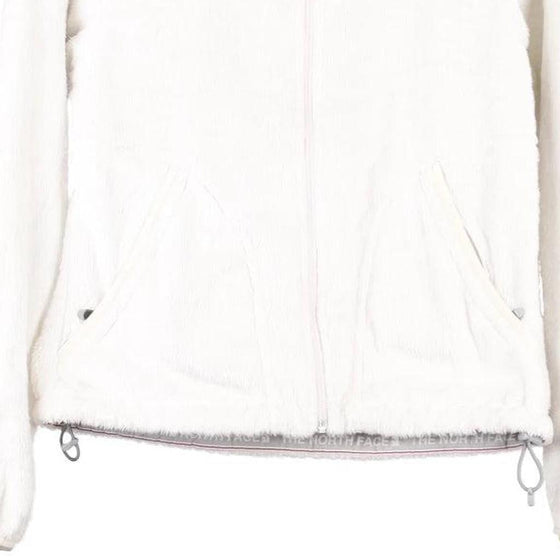 Vintage white The North Face Fleece - womens x-small