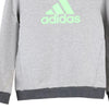 Vintage grey Age 11-12 Adidas Sweatshirt - boys medium