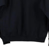 Vintage black Fruit Of The Loom Sweatshirt - mens x-large