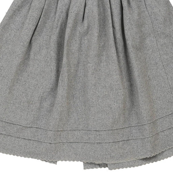 14 Years Cacharel Skirt - Small Grey Polyester