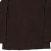 16 Years Armani Spellout Long Sleeve T-Shirt - XL Brown Cotton