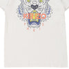 14 - 16 Years Kenzo Graphic T-Shirt - Medium White Cotton