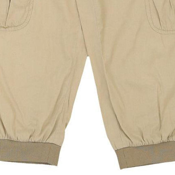 14 Years Cheap & Chic Moschino Cargo Trousers - 28W 20L Beige Cotton Blend