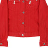 12 Years Dolce & Gabbana Denim Jacket - Medium Red Cotton